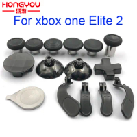 10set Original Replacement Swap Thumb Grips Analog Stick D-Pad &amp; Bumper Trigger Button For XBOX ONE Elite Series 2 Controller