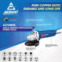 [6 month warranty] Akaido angle grinder 900w AZ1085S heavy duty grinder most powerful grinder