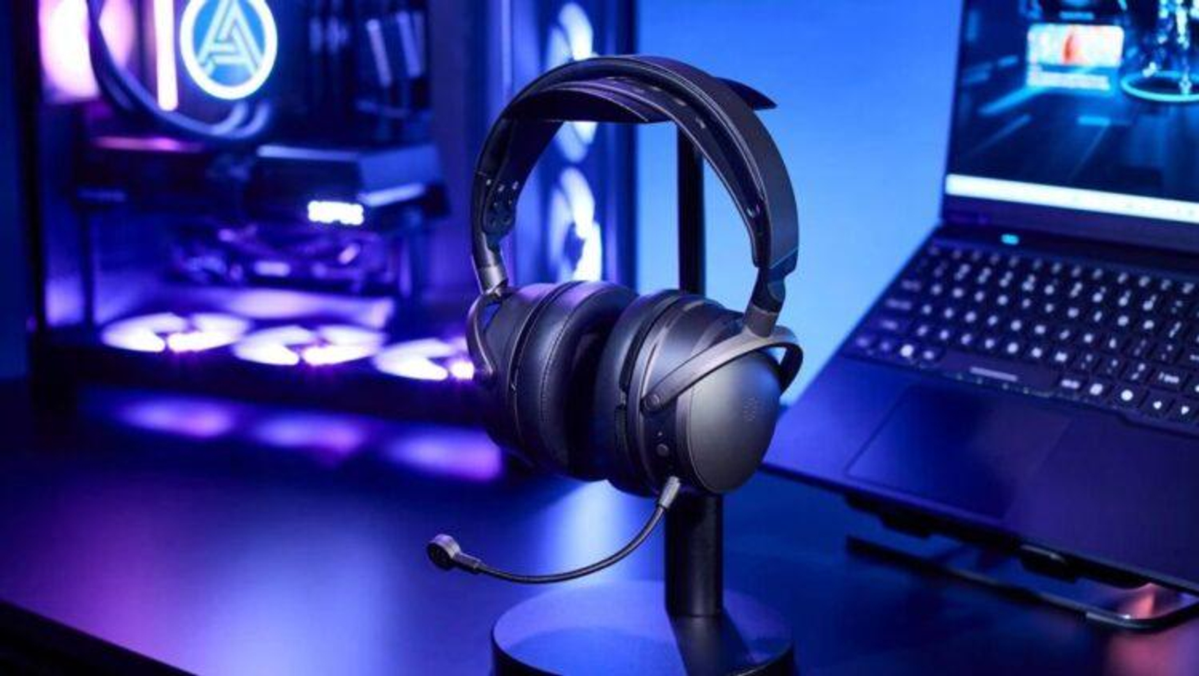 Audeze Maxwell 2 ゲーミングヘッドセット、磁気式イヤーカップと高
