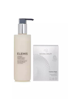 Elemis ELEMIS - Elemis 活能重塑潔面乳 200ml X Natural Beauty r-PGA 超效保濕爆水氣墊面膜 (有效日期: 01/2026) 6x 20ml 2pcs
