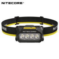 ไฟฉายคาดศีรษะ NITECORE HA27 UHE แบบโมดูลาร์ AAA ปรับอุณหภูมิแสงได้ 3 สี ความสว่าง 800 ลูเมน พร้อมแบต