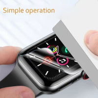 HD Film Screen Protector For Apple Watch 45mm 41mm 44mm 40mm 42mm 38mm (Not tempered Glass) iWatch Protector series 3 4 SE 6 7 8