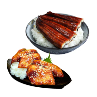 【優鮮配】日式蒲燒魚料理4包(蒲燒鰻魚2包+蒲燒鯛魚2包)