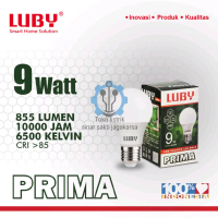 LUBY Lampu LED Prima 9watt 855 Lumen 10000 Jam 6500 Kelvin CRI>85 Smart Home Solution