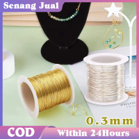 100m 3mm Kawat Tembaga Untuk Membuat Perhiasan Kerajinan DIY