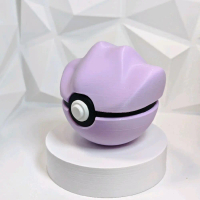 Pokeball l Pokemon Ditto l 3D Print l Model l Ball l Display l Decoration l Gift l Clicker l B3D