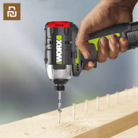Youpin Worx Cordless Impact Screwdriver WU132 140Nm 12v 3300rpm Brushless Motor Adjust Torque Univeral Battery Pack Screwdriver