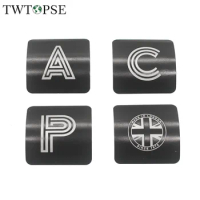 TWTOPSE Bicycle Sticker Protector For Brompton Folding Bike A C P 3SIXTY Aluminum Alloy Frame Tube Guard Pad Metal Protective
