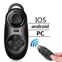 Mini USB Wireless Bluetooth Joystick Remote Control For Xiaomi iPhone 8 IOS Android VR PC Phone TV Box Tablet Joystick Joypad