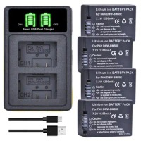 DMW-BMB9 DMW-BMB9E Battery/LED Charger for Panasonic Lumix DMC FZ40K FZ45K FZ47K FZ48K FZ60 FZ70 FZ100 FZ150 DMWBMB9