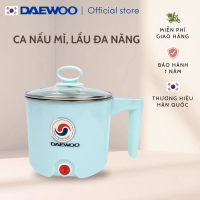 Ca nấu mì, lẩu đa năng 700ml Daewoo DEN-M550 nấu cực nhanh, bảo hành 1 năm Nồi Điện Nồi Lẩu