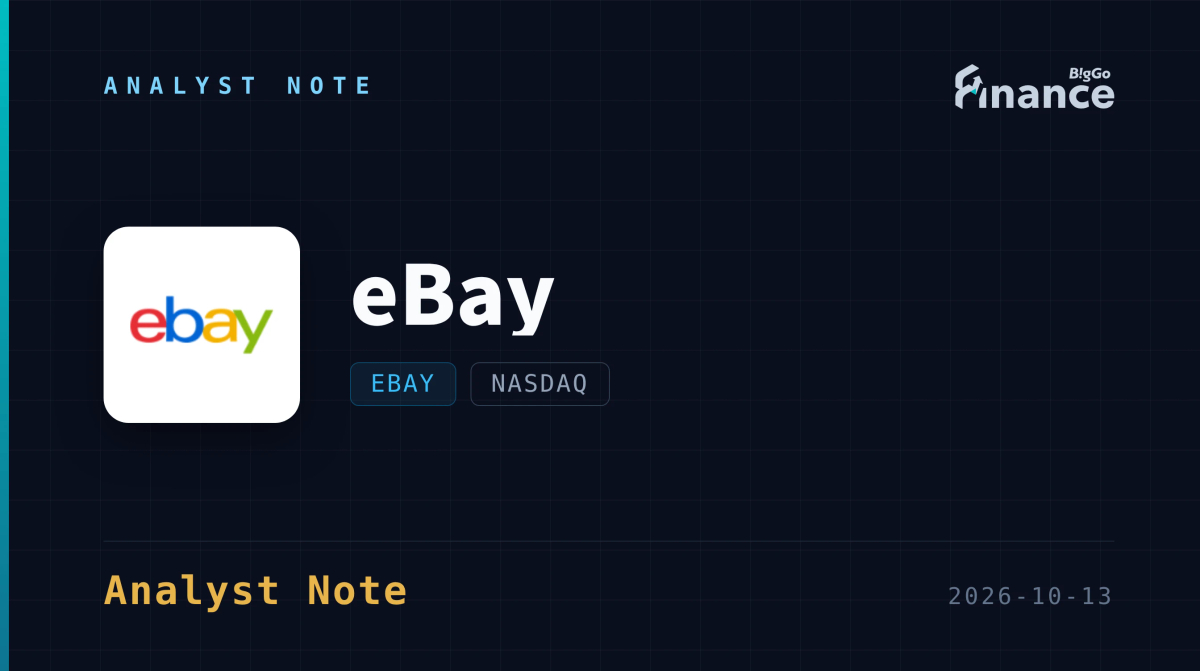 Morgan Stanley Names eBay a Top Pick on Live Commerce Momentum, Lifting Shares 4%
