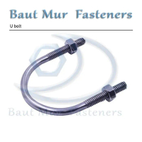 U Bolt Stainless 1/4 x 1 1/4 SUS304 SS304
