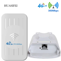 300Mbps CAT4 router 3G / 4G LTE wi fi router with sim card waterproof outdoor router for IP camera/external WiFi coverage