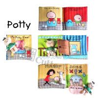 Soft Book Bayi Newborn Bath Potty Training, Mandi Buku Kain Kualitas Premium