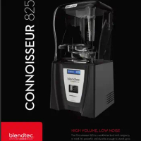 Brandei Blendtec CONNOISSEUR 825 High-speed mixer with soundproof cover Shredder