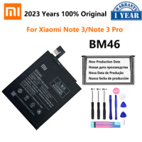 100% Original Real Capacity 4050mAh Mobile Phone BM46 For Xiaomi Redmi Note 3 Note3 Pro/Prime Hongmi Battery Batteries Bateria