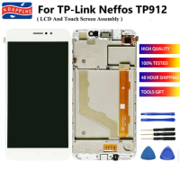 For TP-Link TP Link Neffos TP912 LCD Display + Touch Screen Sensor Assembly With Tested Frame Replacement TP 912 Accessories