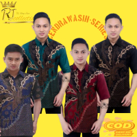 Baju Kemeja Hem Batik Kasual Kemeja Pria Modern HEM BATIK PRIA MODERN