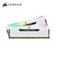 海盜船 CORSAIR Vengeance  PRO SL, RGB DDR4 3600MHz, 32GB(16GBx2)雙通 /白CL18-22-22  1.35V