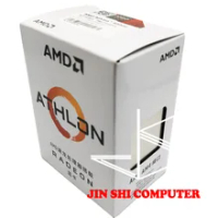 AMD Athlon 3000G 3000G 3.5 GHz Dual-Core Quad-ด้าย CPU โปรเซสเซอร์ YD3000C6M2OFH ซ็อกเก็ต AM4ใหม่และมาพร้อมกับ Cooler