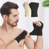 1Pair Ultrathin Ventilate Wrist Guard Arthritis Brace Sleeve Support Glove Elastic Palm Hand Wrist Supports MenTherapy Wristband
