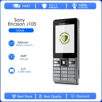 Sony Ericsson J105 Refurbised-Original Unlocked Sony Ericsson J105i Naite Phone 3G 2.0MP FM Radio Free shipping