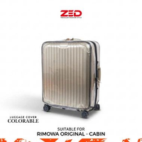 ZED Cover Koper Rimowa Original Cabin Twist Sarung Koper Transparan Rimowa Original,Original Cabin T