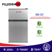 3333Fujidenzo 3.5 cu. ft.  Two-Door Personal Refrigerator RDD-35T5457