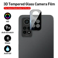 Camera Protector Tempered Glass Case For Xiaomi Redmi Note 12 Pro 4G Note12Pro Plus 5G Note12 Pro+ 12S 12Pro Rear Lens Cover Cap