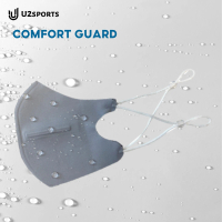 พร้อมส่ง. U2SPORTS-fort Guard Mask หน้ากากผ้าสะท้อนน้ำ สายคล้องหูปรับได้ มีโครง unisex