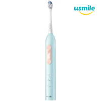 【usmile】P4音波震動電動牙刷 (加贈2入刷頭) 沁海藍