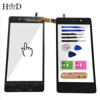 Touch Screen Front Glass For Nomi i502 Touch Screen Glass Digitizer Panel Lens Sensor 5.0'' Mobile Tools Adhesive