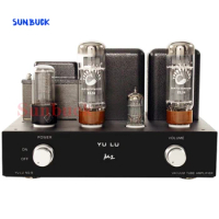 Sunbuck 6L6 KT88 EL34 6N1J 5Z2P Vacuum Tube Amplifier Single-ended 6L6 KT88 8W 2.0 Vacuum Tube Power Amplifier Audio