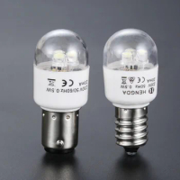 BA15D/E14 Household Sewing Machine LED Bulb Light Illuminate 0.5W AC 190-250W Lamp Fit for Singer Juki Pfaff Janome Brother Leap