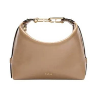 Furla Tonie Xtra Large Shoulder Bag Toffee Brown