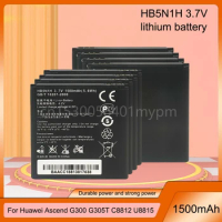 1500mAh 5.6Wh GB/T 18287-2000 3.7V HB5N1H for Huawei Ascend G300 G305T U8815 U8818 T8828 Y220 Y310 U8825 T8830 G309T Y320 Phone
