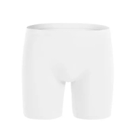 Long Leg Boxer Brief Soft and Stretchy Men's Ice Silk Long Leg Boxer Briefs Underwear Shorts Trunks Underpants