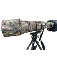ZZQ&amp;CCF Camouflage Iens Coat For CANON RF 800mm F5.6 L IS Waterproof And Rainproof Iens Protective Cover