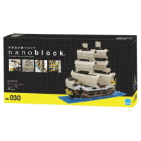 【LETGO】現貨 正版公司貨 Nanoblock 日本河田積木 NB-030 帆船 海盜船 海賊船