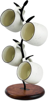 Coffee Mug Tree Mug Holder for Countertop Cups Storage Rack Mugs Stand for Coffee Bar Decor & Home K