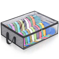 Hat Storage For Baseball Caps Organizer With 2 Sturdy Handles Hat Storage Bag For Books And Clothing Toys Storage Organization
