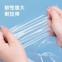 平口塑料袋子大號pe膠袋透明包裝袋高壓薄膜袋食品加厚防潮防塵袋
