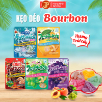 Kẹo Dẻo Bourbon Nhật Bản Vị Trái Cây 50g – Mềm Dẻo, Thơm Ngon Dễ Ăn, An Toàn Cho Bé Từ 3 Tuổi