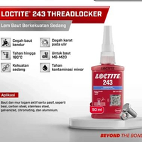 Henkel LOCTITE 243 THREADLOCKER Lem Baut 50 ml