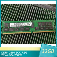 1 PcsFor SK Hynix RAM 32G 32GB DDR4 2666 ECC REG 2RX4 PC4-2666V Server Memory