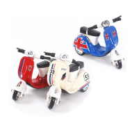 Mainan Motosikal Wanita, Gaya Vintaj, Skala 1: 1, Vespa cboys mini monster truck cboys mini mon