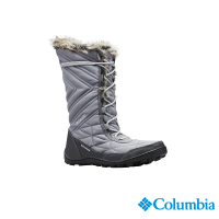 【Columbia 哥倫比亞官方旗艦】女款-MINX™Omni-Tech鋁點蓄熱防水長筒雪靴-灰色(UBL59640GY/HF)