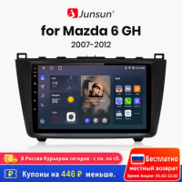 Junsun V1 AI Voice Wireless CarPlay Android Auto Radio for Mazda 6 GH 2007 - 2012 4G Car Multimedia GPS 2din autoradio