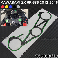 適用ZX6R川崎ZX-6R摩托車油箱裝飾636上聯板貼花三星貼紙09-20年